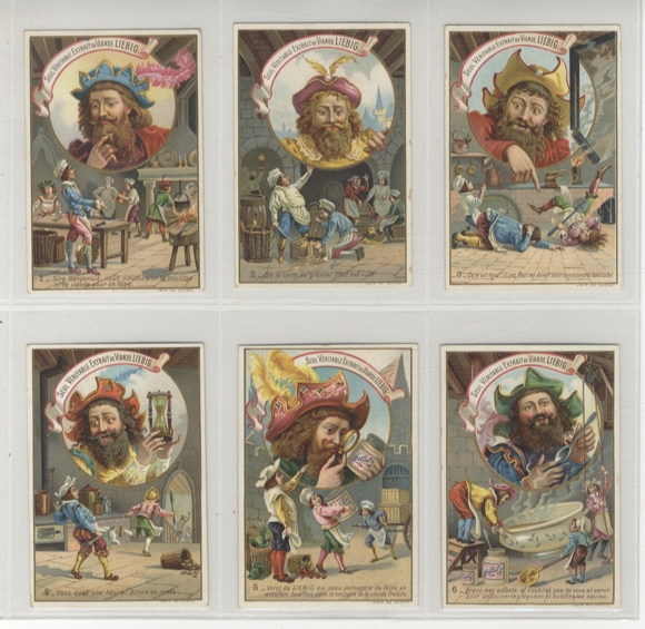 Liebig pictures series Sanguinetti 477 Gargantua 1896