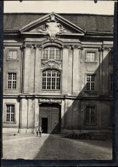 Fot. Chojna Königsberg Neumark Ostbrandenburg, mecz w pruskim sądzie rejonowym
