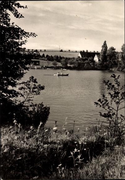 PC Münchenbernsdorf in Thuringia, Stadtbad, boat
