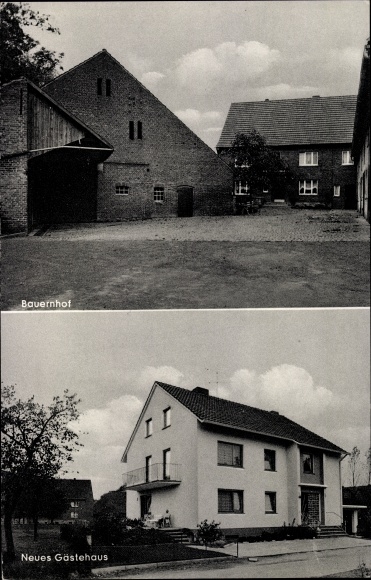 Ak Etteln Büren, boerenpension, boerderij, nieuw pension
