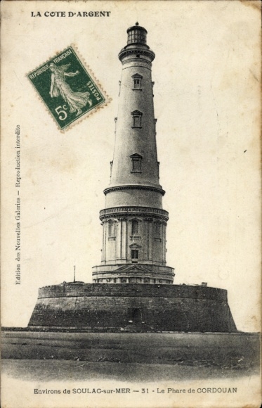 CPA Soulac-sur-Mer Gironde, Le Phare de Cordouan