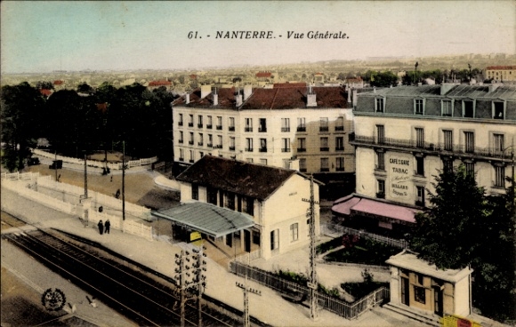 Ak Nanterre Hauts de Seine, Vue Générale