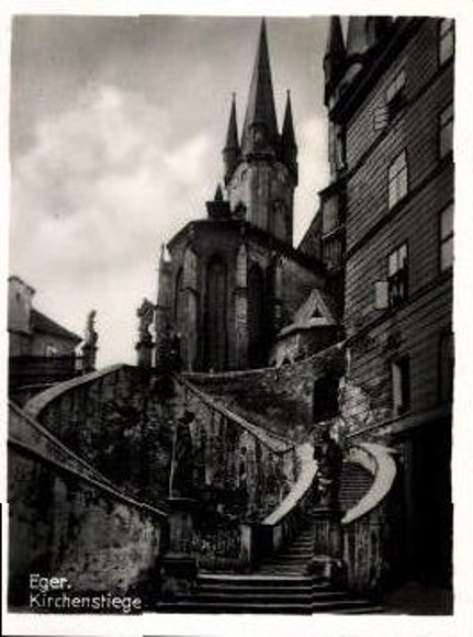 Set of 12 photos in cover, Eger in the Sudetenland