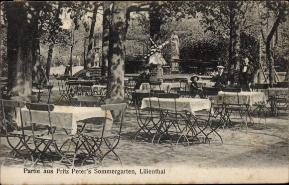 KP Lilienthal Dolna Saksonia, letni ogród Fritza Piotra