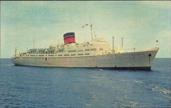 Ak Steamer TSS Ocean Monarch, stoomschip, Furness Line