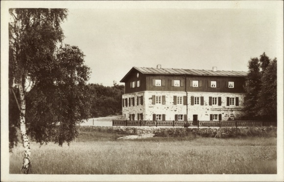 Postcard Großsteinberg Grethen Parthenstein in Saxony, Leipziger Naturfreudehaus