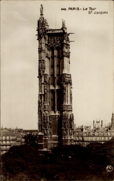 CPA Parijs IV, Tour Saint Jacques