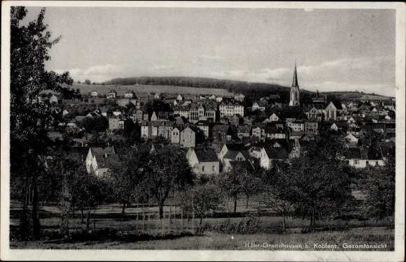 KP Höhr Grenzhausen w powiecie Westerwald, widok ogólny
