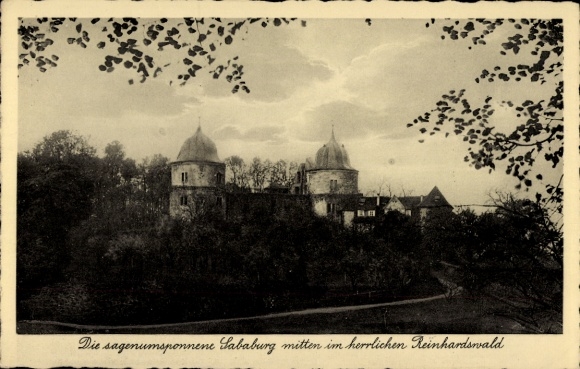 Ak Hofgeismar in Nordhessen, Die sagenumsponnene Sababurg