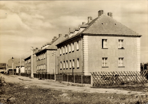 Postcard Ducherow in Vorpommern, Thomas Müntzer-Straße