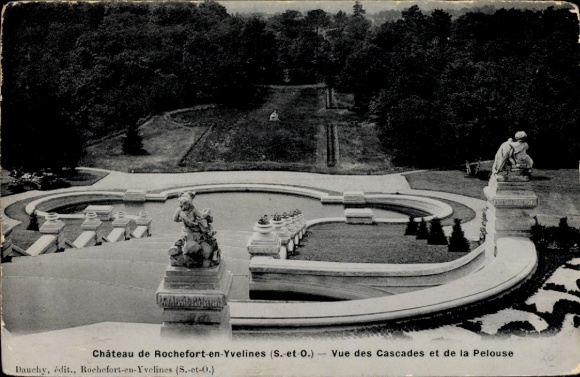 PC Rochefort en Yvelines, Castle, Cascades, Pelouse