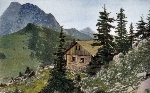 Postcard Admont Styria, Ennstaler Hut