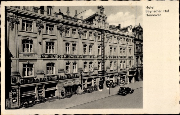 Ak Hannover in Niedersachsen, Hotel Bayrischer Hof