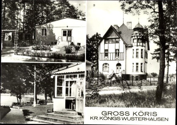 Ak Groß Köris im Kreis Dahme Spreewald, Ferienheime