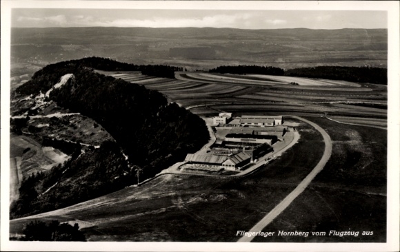 Ak Hornberg in het Zwarte Woud, luchtfoto