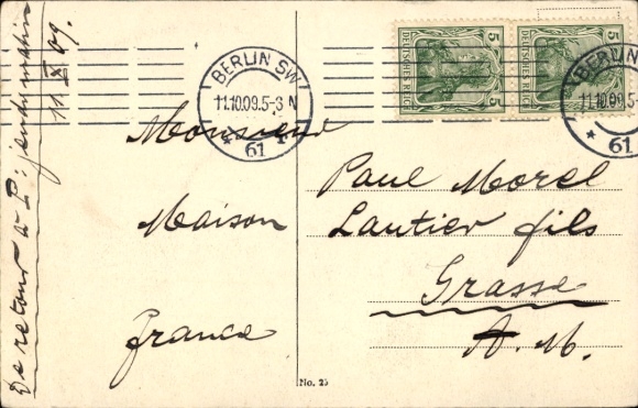 Postcard Berlin Mitte, Hotel Der Fürstenhof, Potsdamer Platz