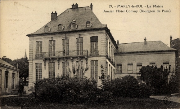 Ak  Marly-le-Roi, La Mairie   Ancien Hotel Convay