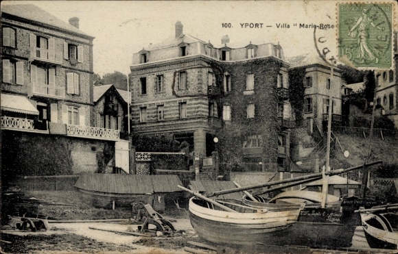 Postcard Yport Seine Maritime, Villa Marie Rose
