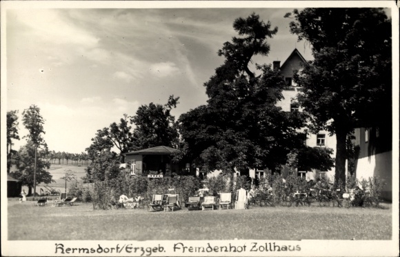 PC Hermsdorf in the Eastern Ore Mountains, Fremdenhof customs house