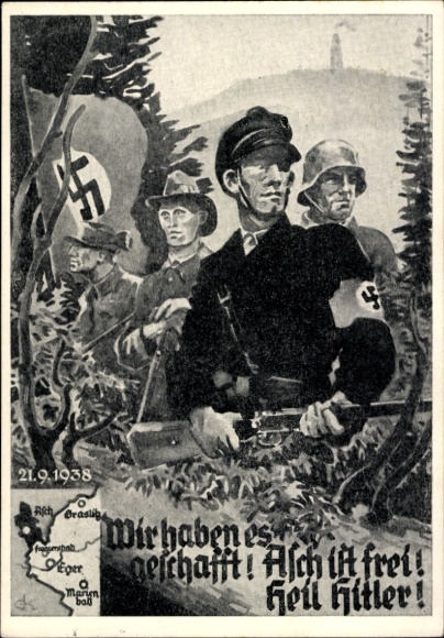 KP Zrobiliśmy to, Asch jest wolny, 21.09.1938, Sudetenland, Wielkie Niemcy