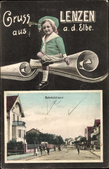 KP passe-partout Lenzen na Łabie Prignitz, Bahnhofstrasse
