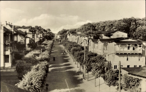 Ak Ostseebad Sellin op Rügen, Wilhelm Pieckstraat