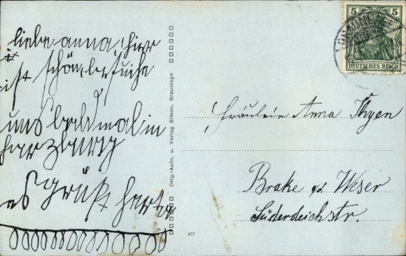 Postcard Braunlage in the Upper Harz, Haus Dümling, Upper Harz, 620 m above sea level, Telephone 256