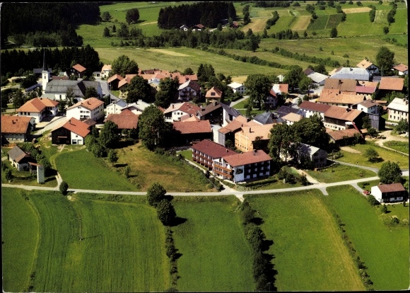 Postcard Hohenau at the Bavarian Forest Lower Bavaria, Pension Hohenauener Hof