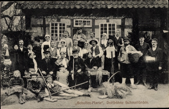 PC Schmalförden Ehrenburg Lower Saxony, Schulten Marie, village stage