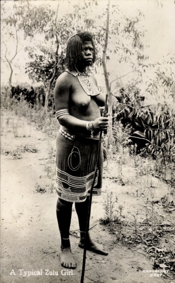 KP Południowa Afryka, kobieta Zulu