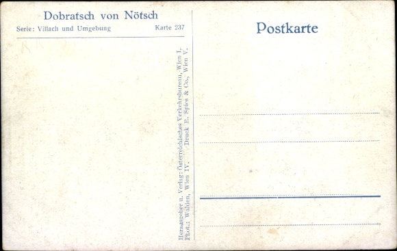 PC Nötsch am Dobratsch Carinthia, village motif