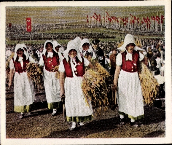 Collective picture The post-war period No. 223, October 1933, Thanksgiving on the Bückeberg