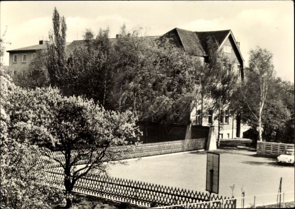 Postcard Salzelmen Schönebeck an der Elbe, Julius-Schniewind-Haus, main building