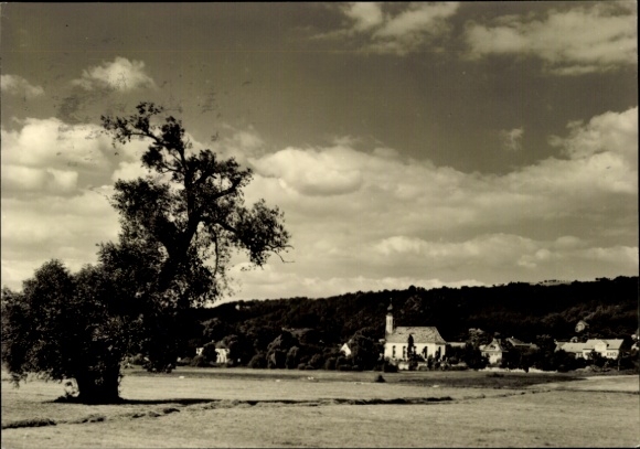 Photo Postcard Hosterwitz Dresden, The Church of Maria am Wasser