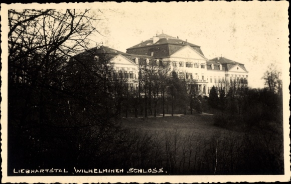 Photo PC Vienna 16. Ottakring Austria, Liebhartstal, Wilhelminenschloss
