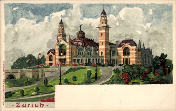 Artysta lito Zurich Miasto Szwajcaria, Tonhalle