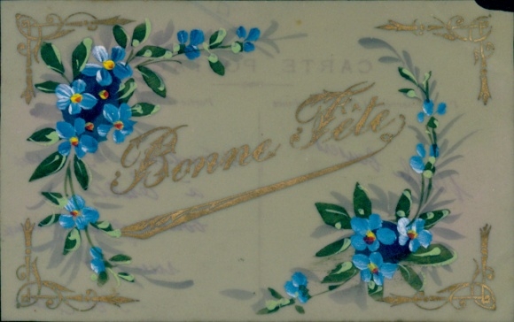 Celluloid PC Congratulations, Forget-me-not