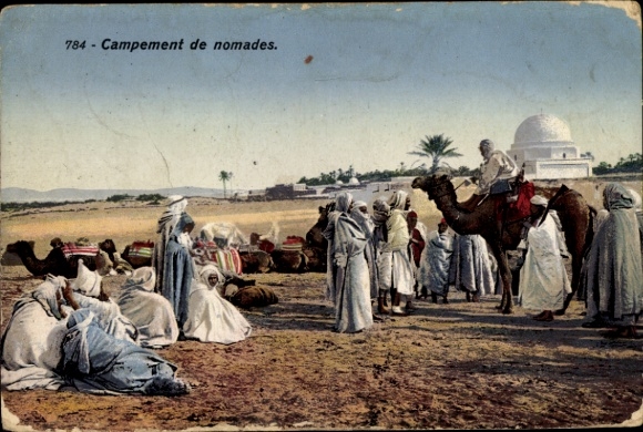 Postcard Africa, Campement de nomades