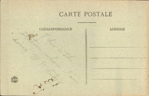 CPA Ambazac Haute Vienne, Gare
