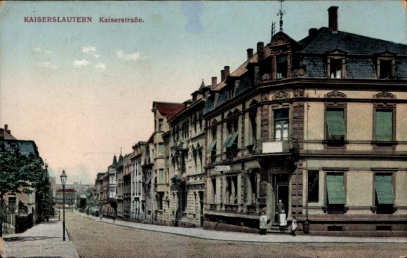 Ak Kaiserslautern in Rheinland Pfalz,  Kaiserstraße