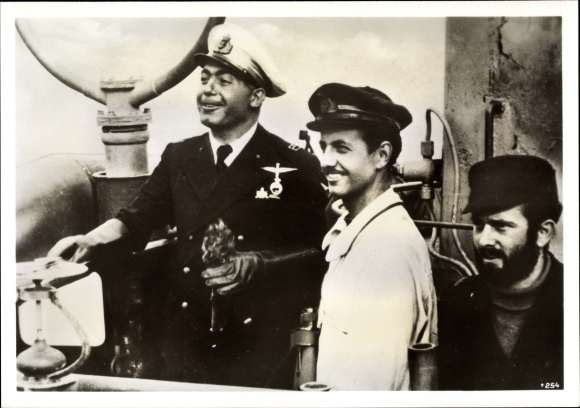 Foto H. Hoffmann, Italienischer U Boot Kapitän Enzo Grossi