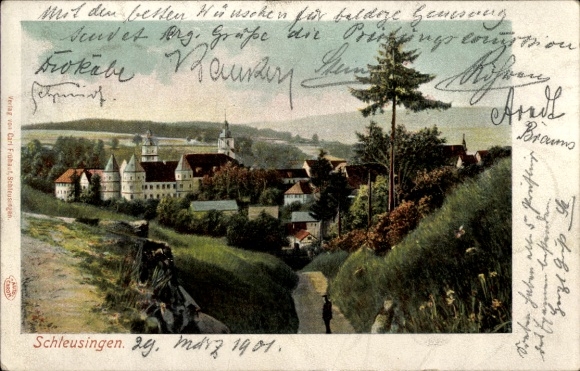 KP Schleusingen w Turyngii, widok ogólny