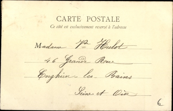 Postcard Argenteuil Val d&#39;Oise, Gare de la Grande Ceinture, Bahnhof