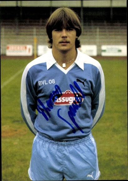 Autograph card footballer Thomas Spanehl, FC Remscheid, autograph