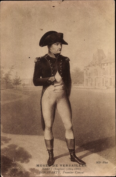 Artist PC Isabey, Napoleon Bonaparte, Portrait, Musée de Versailles