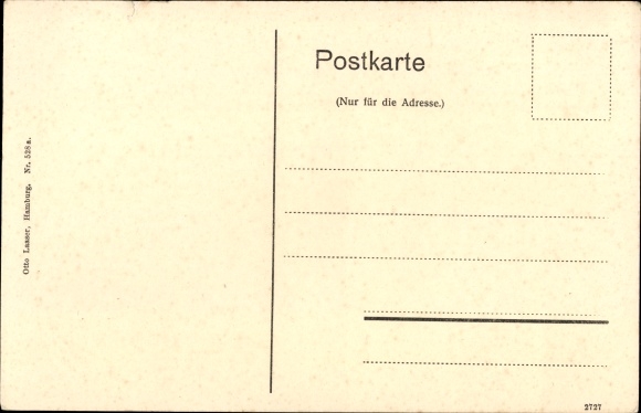 Postcard Odisheim in Lower Saxony, beekeeping, beekeeping, beehives