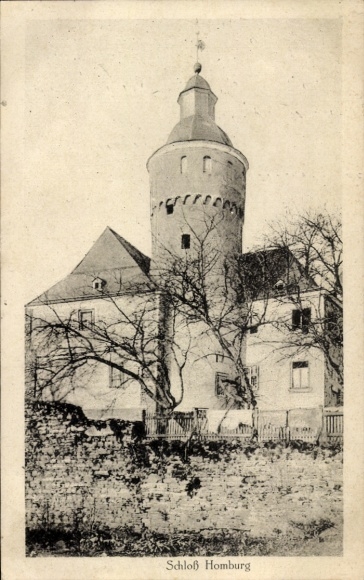 Postcard Nümbrecht in the Oberbergischer Kreis, Homburg Castle
