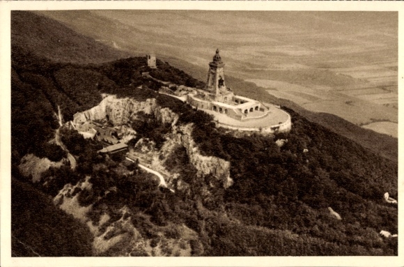 Postcard Steinthaleben Kyffhäuserland Thuringia, The beautiful Germany Image 155, Kyffhäuser Monument