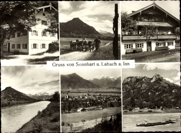PC Sonnhart Nussdorf am Inn Upper Bavaria, Labach, inn, Inn ferry, Heuberg, Kranzhorn