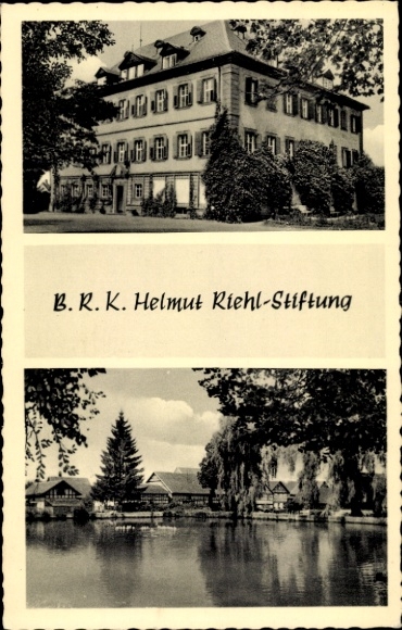 Ak Wasmuthhausen Maroldsweisach in Unterfranken, Bayrisches Rotes Kreuz, Riehl-Stiftung